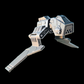 star wars republic attack shuttle - semi chibi 3d model printing spaceship sci-fi collectible display piece imaginative play iconic detailed accurate movable parts fan art digital sculpting cgi space battles spacecraft movie prop merchandise 3d print model - Mito3D
