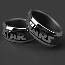 star wars diâmetro do anel de 15mm-30mm jóias starwars estrela luke skywalker george lucas darth vader 3d print model - Mito3D