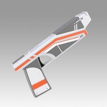 Estrela guerras sabine armaduras agrupar laranja arma suporte cosplay réplica adereços passatempo faça 3d print model - Mito3D
