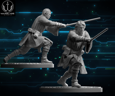 star kriege bruchpunkt anakin vorausgesetzt inbegriffen spiel luke vader yoda miniatur 3d print model - Mito3D