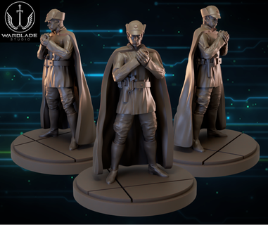 Star Kriege Bruchpunkt krennic vorausgesetzt inbegriffen Anakin Luke vader Yoda Miniatur 3d print model - Mito3D