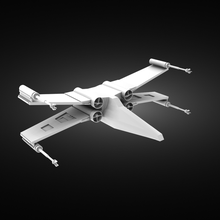estrella guerras astronave 3d print model - Mito3D