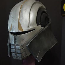 star wars starkiller helmet game mask cosplay jedi film sith 3d print model - Mito3D