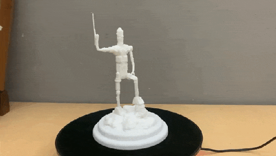 Estrela guerras estátua ig 11 375 estilo figuras mandaloriano açao figura Kenner estação 3 bobafett boba fett diorama sw Disney brinquedo 3d print model - Mito3D