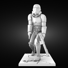 étoile guerres stormtrooper 3 3d print model - Mito3D