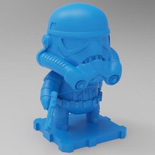 star wars stormtrooper jogo darth vader figuras de ação figurinhas brinquedos miniaturas coleções colecionáveis purakito plakit autor virtuais 3d print model - Mito3D