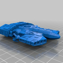 star wars style starship 03 3d_printing 3d print model - Mito3D