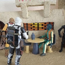 star savaşlar Tatooine masa 3d print model - Mito3D