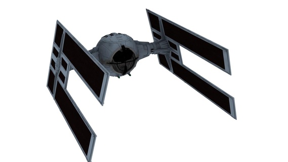 star wars tie droid 3d print model - Mito3D