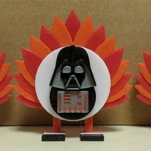 star wars turkeys darth vader starwars decoration stormtrooper storm trooper thanksgiving toy decor 3d print model - Mito3D