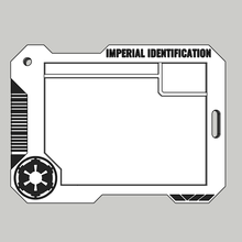 star wars vaccine card holder gadget covid covid-19 starwars imperial empire storm trooper stromtrooper 3d print model - Mito3D