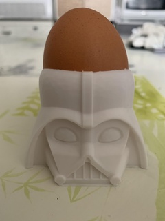 Estrela guerras Vader copo ovo Sombrio vador refeição 3d print model - Mito3D