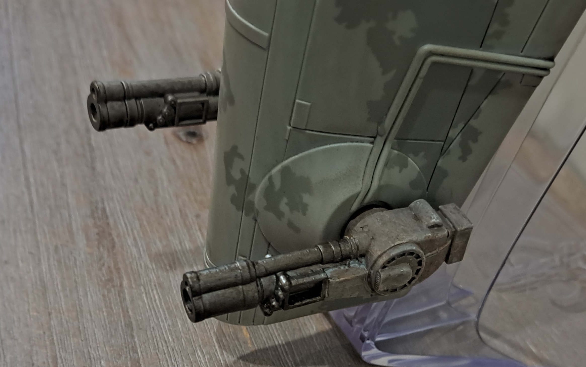 Star Kriege Jahrgang Sammlung Boba fett's Sklave 1 Gewehr fett Ersatz 3D print model - Mito3D