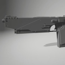 star wars westar-35 clone pistolet cosplay jeu toy armes arme à feu blaster 3d print model - Mito3D