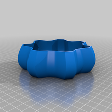starbowl4 bowl container containers 3d print model - Mito3D