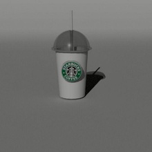 Starbucks caffè tazza architettura 3d print model - Mito3D