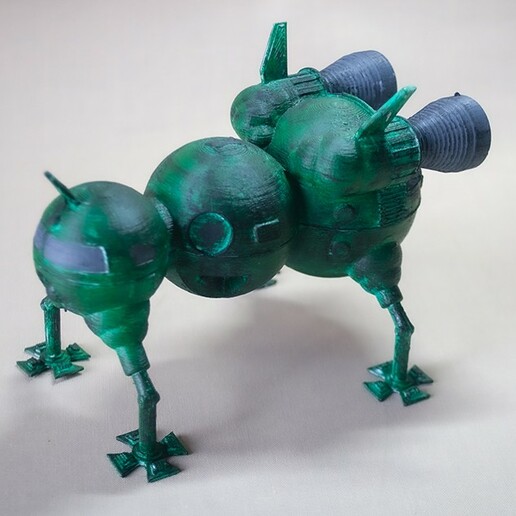 Starbug Zwerg rot roter 3D print model - Mito3D