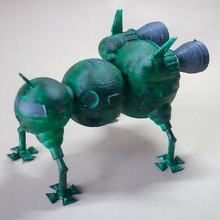 Starbug Zwerg rot roter 3d print model - Mito3D