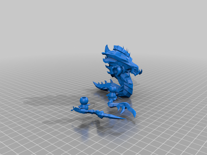 starcraft hydraulique articulé outils 3d impression 3d print model - Mito3D