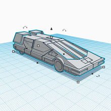 lutador estelar carro Ciência ficção filme 3d print model - Mito3D