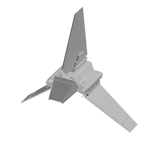 starfighter concept 3D print model - Mito3D