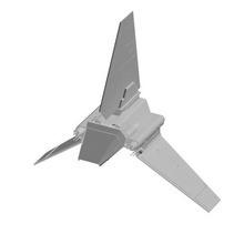 caccia stellare concetto 3d print model - Mito3D