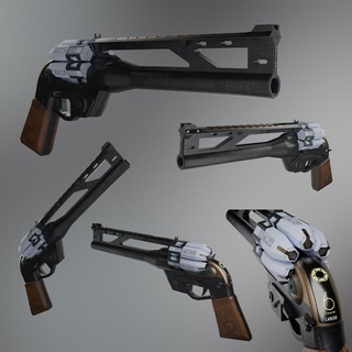 starfild razorback revolver deadeye 3d print model - Mito3D