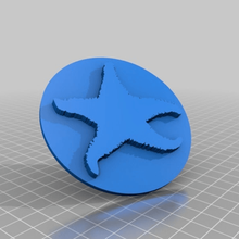 starfish 4 round tool 3d printing 3d print model - Mito3D