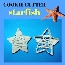starfish cookie home biscuit 3d print model - Mito3D