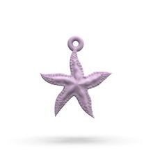 estrela-do-mar pontilhado jóias pingentes medalhão oceano estrela do mar grande bonita jóia printable de aço metalizado metal sterling platina prata ouro pingente 3d print model - Mito3D