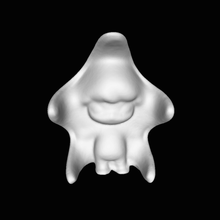 étoile mer généré revopoint pop art animal Marin scans répliques 3d print model - Mito3D
