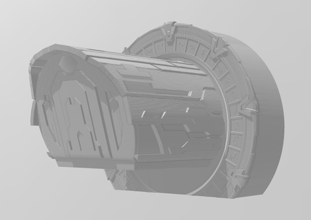 Stargate saltador entrante 3d print model - Mito3D