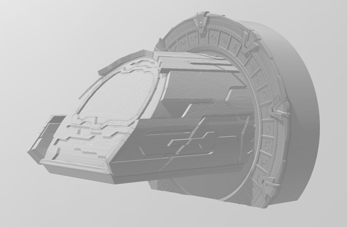 Stargate sauteur 3d print model - Mito3D