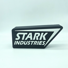 stark industries lamp marvel iron man led 3d print model - Mito3D