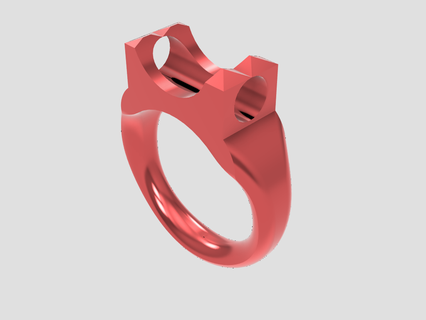 starlight ring 3d print model - Mito3D