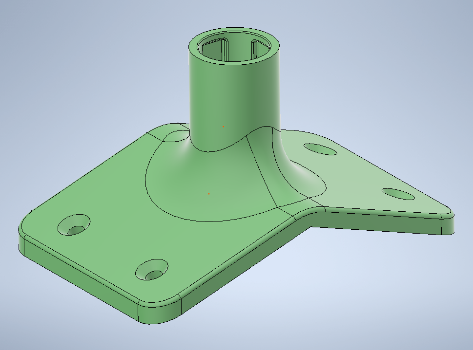 starlink plat monter 4 12 toit pente 184 degrés crête 3d impression Satellite l'Internet lien espace DIY Accueil maison installation sécurise attachement personnalisable polyvalent facile durable stable haute qualité user friendly pratique innovant 3D print model - Mito3D