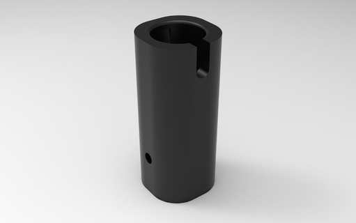 starlink tubo adaptador monte stl 3d print model - Mito3D