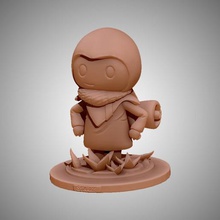 stellato azione figura figurina gioco 3d Stampa scultura statua uomo stampabile miniatura figurine cartone animato 3d print model - Mito3D