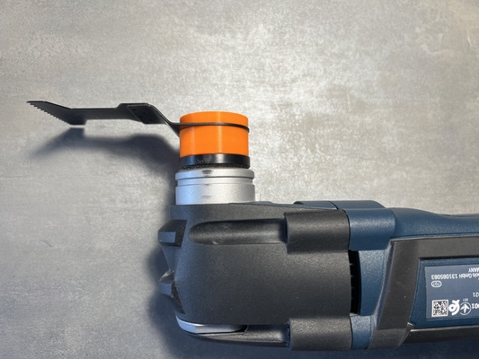 yıldız kilidi adaptör amaçlı alet araçlar mavi profesyonel 3d print model - Mito3D