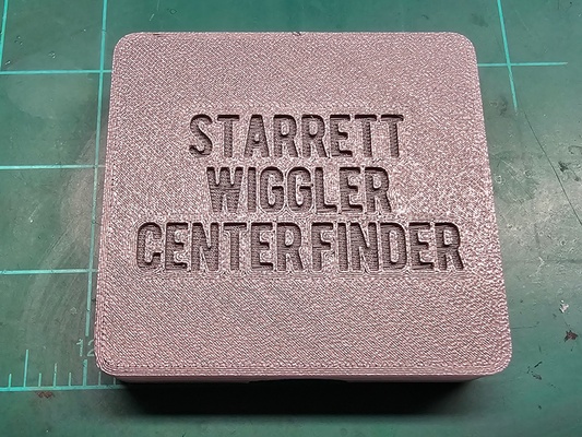 starrett 832 wiggler centro localizador armazenamento caixa ferramentas 3d print model - Mito3D