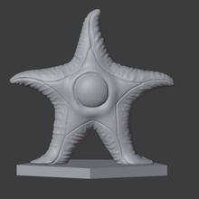 Starro dc Comics Schurke Gerechtigkeit Liga Sammlerstück Spielzeug 3d print model - Mito3D