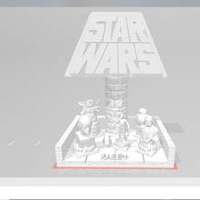 stars wars lamp 3d print model - Mito3D
