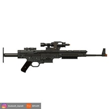 guerres étoiles a295 blaster fusil Jeu étoile agression pistolet a280 jouet 3d print model - Mito3D