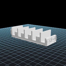 carbonite destek mandalorian starwars oyun 3d print model - Mito3D