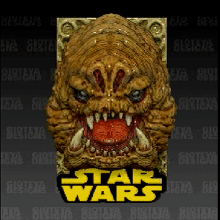guerra Galaxias rencor juego Jedi yoda figura criatura sable luz busto 3d print model - Mito3D