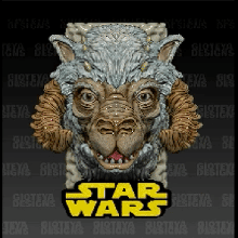 Krieg Sterne Tauntaun Spiel Rancor Jedi Yoda Han Solo Zahl Kreatur Lichtschwert Büste Epidemie Luke Skywalker Figur 3d print model - Mito3D
