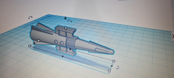 Guerre stellari ala bomba x wing 3d print model - Mito3D