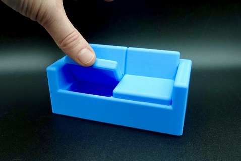 stash sofa Tools mysticmesh3d mini couch brands organizer 3d print model - Mito3D