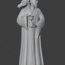 Statue Akatosh Älteste Schriftrollen Vergessenheit Kunst Skulptur Spiel ältere dnd 3d print model - Mito3D