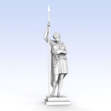 Statue Amazonas 3d print model - Mito3D